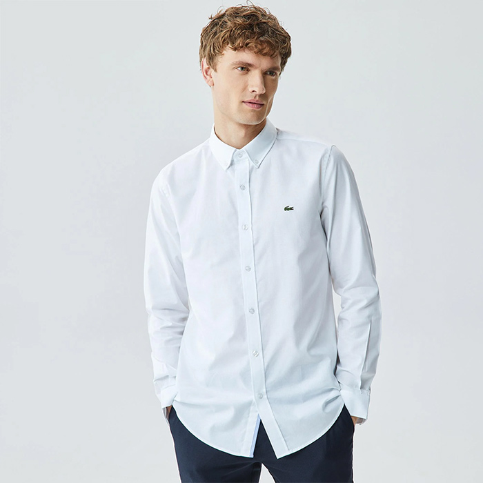 Sơ mi nam thương hiệu Lacoste mang vẻ đẹp thanh lịch, trẻ trung