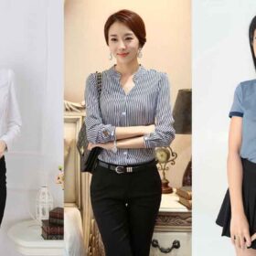 Các mẫu áo đồng phục cho nữ công sở đẹp