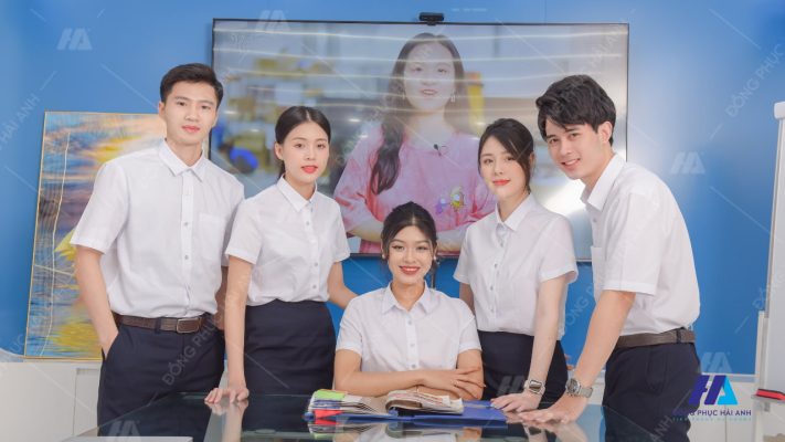Xưởng may sơ mi tại Hà Nội- đồng phục Hải Anh
