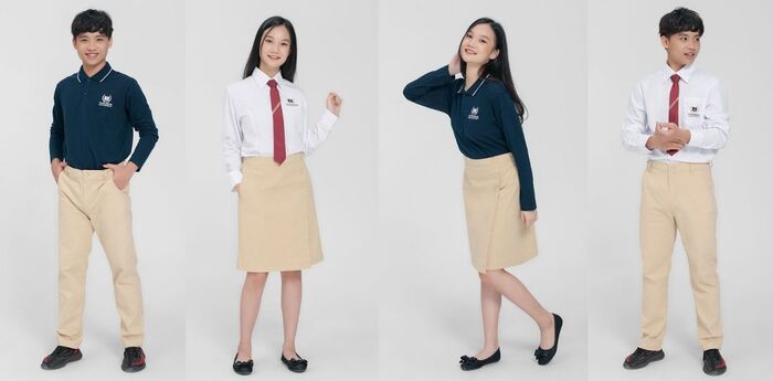 đồng phục Vinschool số 1 đồng phục Vinschool đa dạng từ mầm non đến THPT