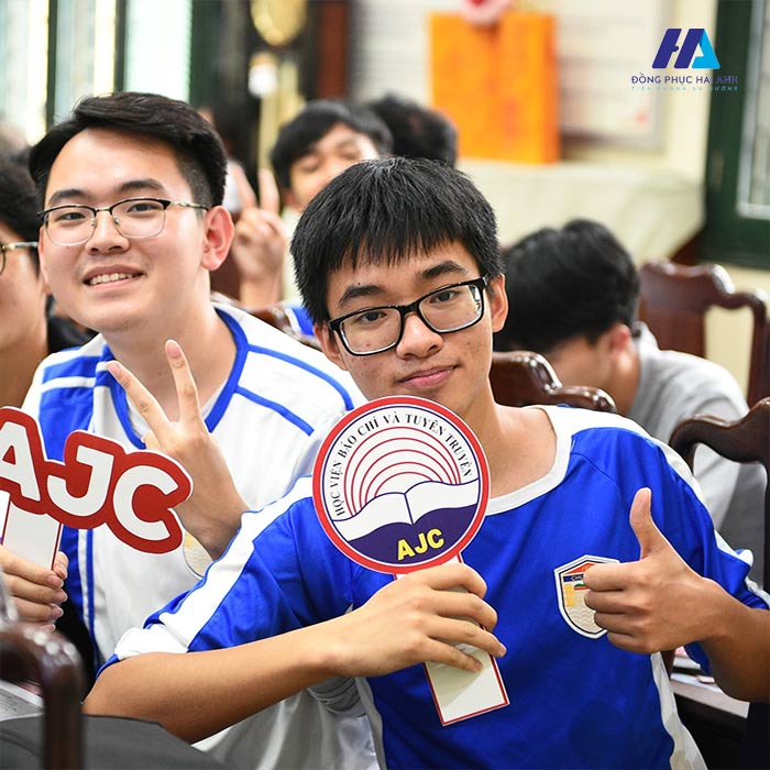 Đồng phục áo thun cổ tròn Học viện Báo chí và Tuyên truyền