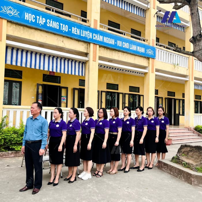 Đồng phục Hải Anh - Địa chỉ đặt may đồng phục trường học uy tín